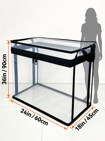 📦Large Heavy-Duty Thick Clear Storage Bag for Clothes, Moving & Storage